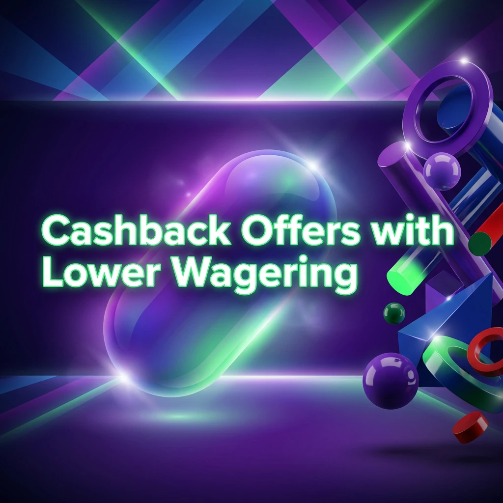 Cashback Offers with Lower Wagering